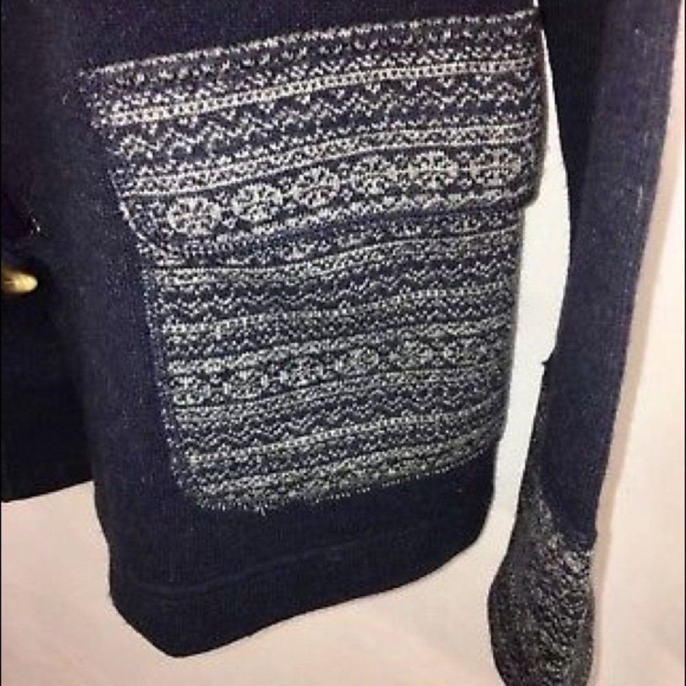 DAKINI Cardigan Sweater Jacket Wool Blend M - Picture 3 of 6